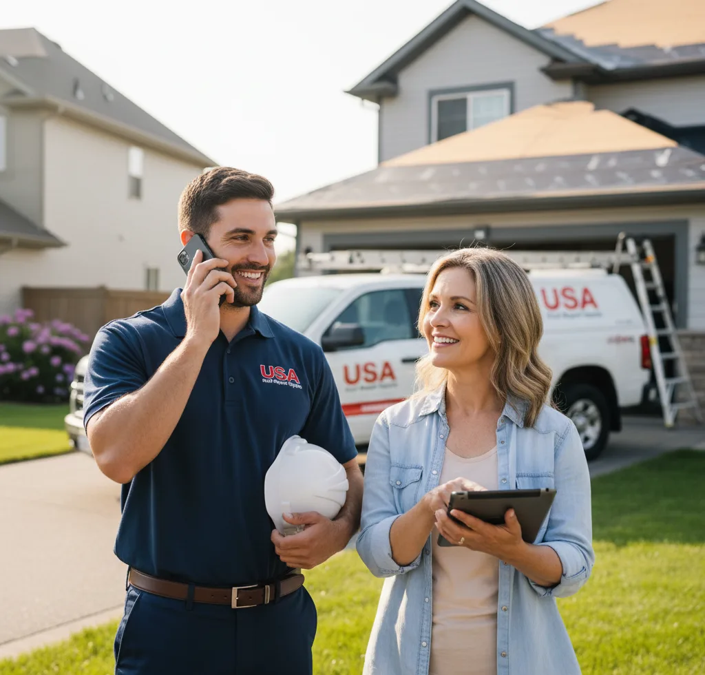 USA Roof Repair Experts customer support in Chamberlain